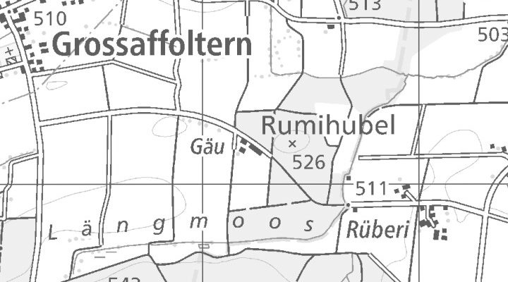 Kartenausschnitt: Gäu
