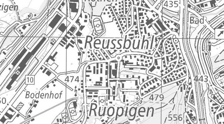 Kartenausschnitt: Ruopigenplatz 1, 6015 Luzern