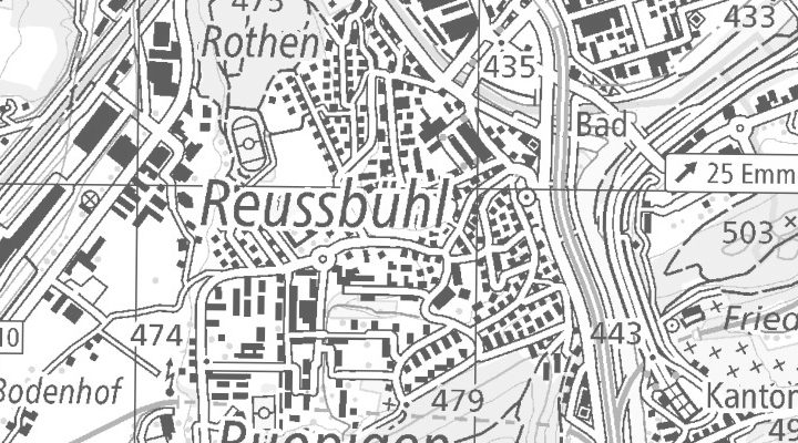 Kartenausschnitt: Ruopigenstrasse 40, 6015 Luzern