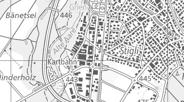 Kartenausschnitt: Werkstrasse 28, 3250 Lyss