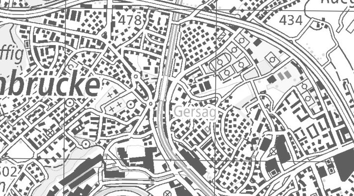 Kartenausschnitt: Rüeggisingerstrasse 20, 6020 Emmenbrücke