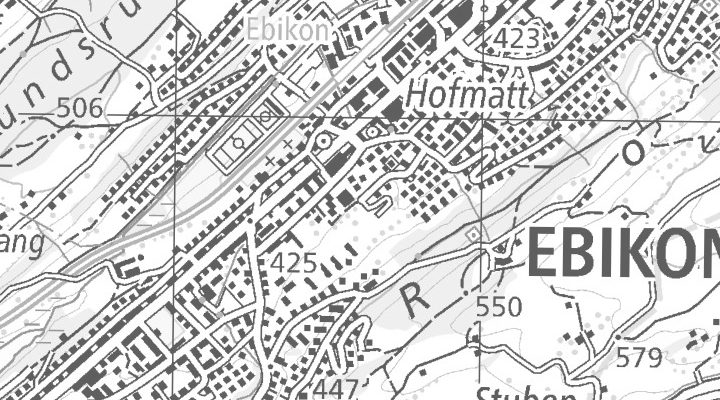 Kartenausschnitt: Ronstrasse 1, 6030 Ebikon