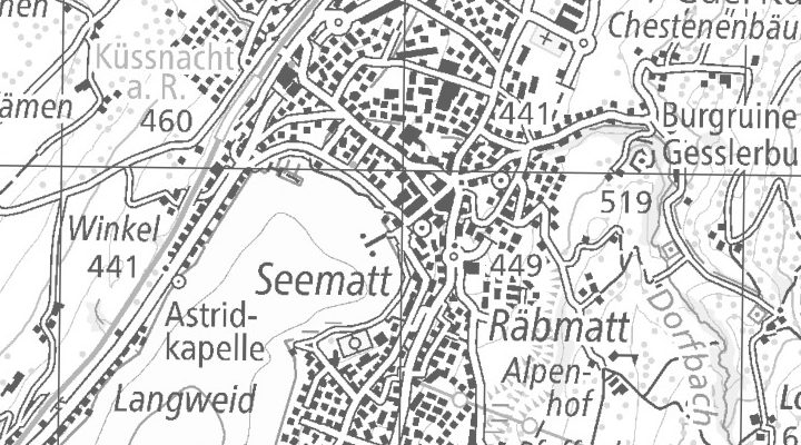 Kartenausschnitt: Seeplatz 6, 6403 Küssnacht am Rigi