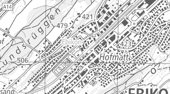 Kartenausschnitt: Rischstrasse 13, 6030 LU Ebikon