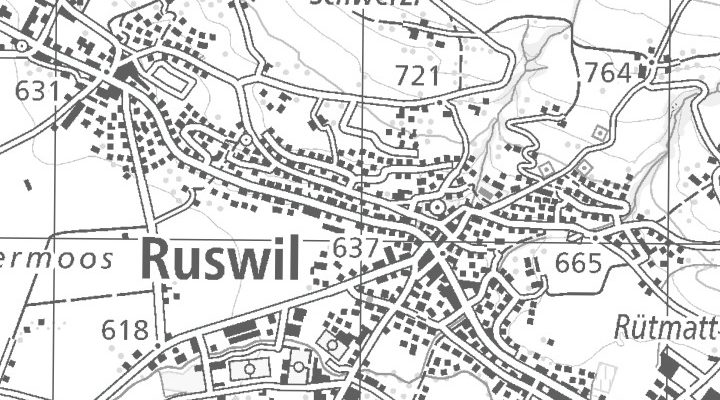 Kartenausschnitt: Rütmattstrasse 7, 6017 Ruswil