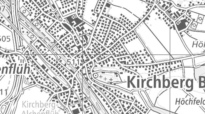 Kartenausschnitt: Industrie Neuhof 5, 3422 Kirchberg BE