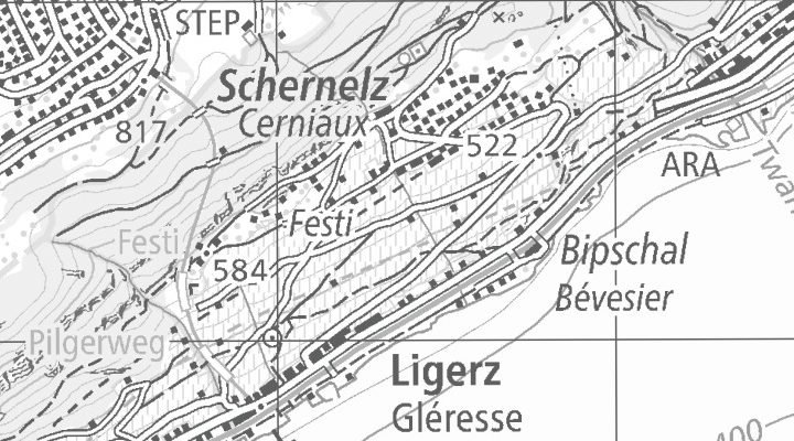 Kartenausschnitt: Untergasse 17, 2514 Schernelz