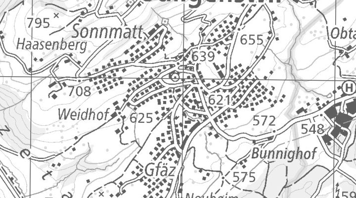 Kartenausschnitt: 6044 Udligenswil