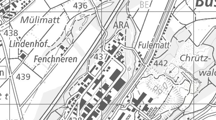 Kartenausschnitt: Industriering 32, 3250 3250 Lyss