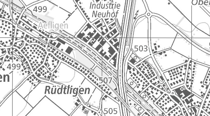 Kartenausschnitt: Industrie Neuhof 7, 3422 Kirchberg