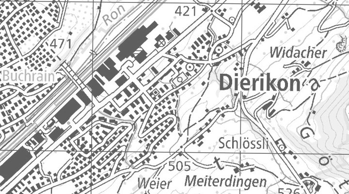 Kartenausschnitt: Komax AG, Industriestrasse 6, 6036 Dierikon, Switzerland, 6036 6036 Dierikon