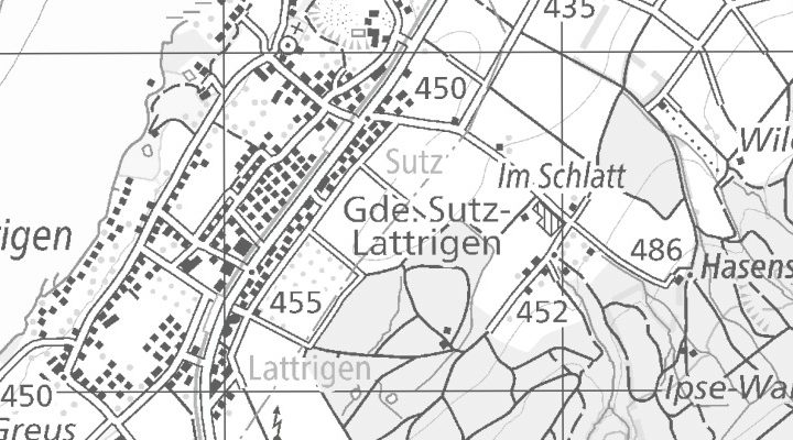 Kartenausschnitt: Rte de Payerne 1, 1522
