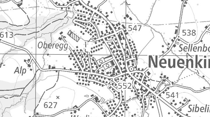 Kartenausschnitt: 6206 Neuenkirch