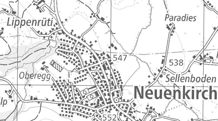 Kartenausschnitt: Maiengrüenistrasse 3, 6206 Neuenkirch