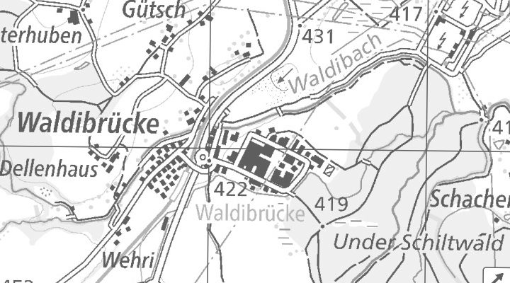 Kartenausschnitt: Feldmattstrasse 31, 6032 Emmen