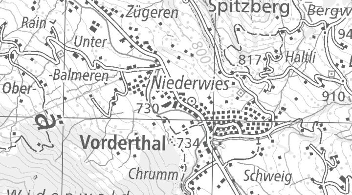 Kartenausschnitt: Wägitalstrasse 48, 8857 Vorderthal