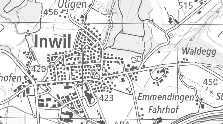 Kartenausschnitt: Industriestrasse 32, 6034 Inwil