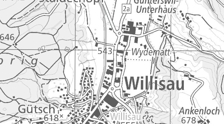 Kartenausschnitt: Ettiswilerstrasse 41A, 6130 Willisau