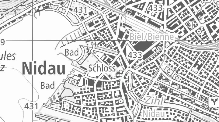 Kartenausschnitt: Dr. Schneider-Strasse 16, 2560 Nidau