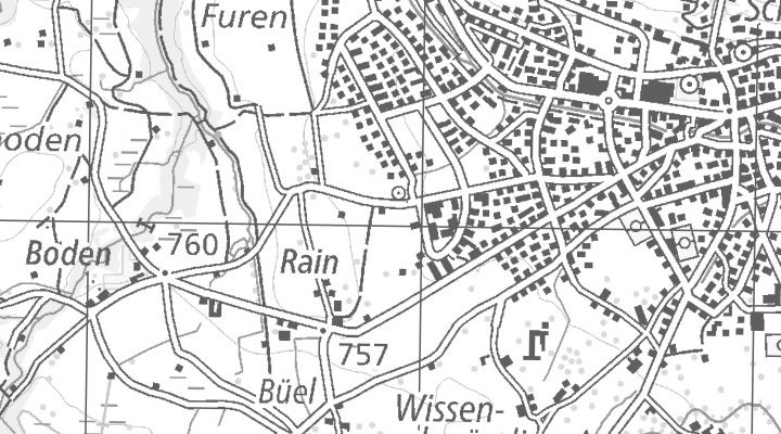 Kartenausschnitt: Allmendstrasse 2, 6314 Unterägeri
