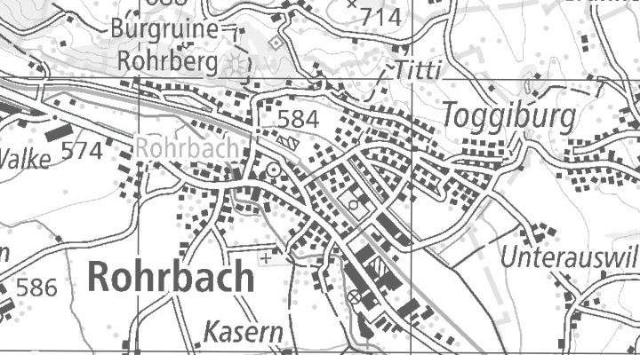 Kartenausschnitt: Walke 2, 4938 Rohrbach