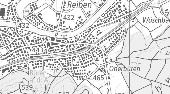 Kartenausschnitt: Bahnhofstrasse 26, 3294 Büren an der Aare