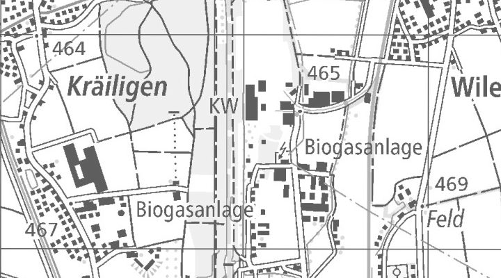 Kartenausschnitt: Fabrikstrasse 39, 3427 Utzenstorf