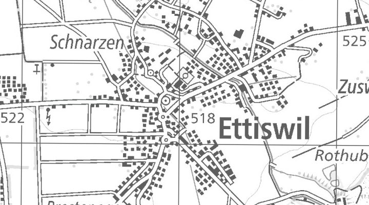 Kartenausschnitt: Willisauerstrasse 21, 6218 Ettiswil