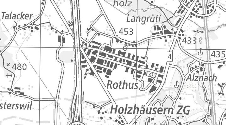 Kartenausschnitt: Bösch 27, 6331 Hünenberg