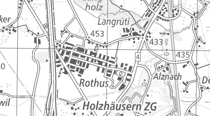 Kartenausschnitt: Bösch 71, 6331 Hünenberg