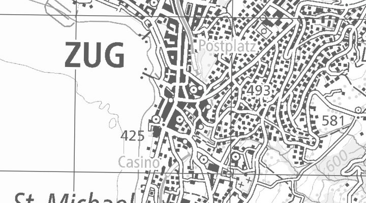 Kartenausschnitt: Kolinplatz 11, 6300 Zug