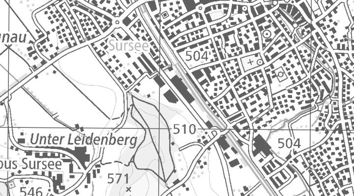 Kartenausschnitt: Allee 4, 6210 Sursee