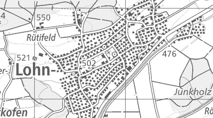 Kartenausschnitt: Beim Bahnhof 5, 4573 Lohn-Ammannsegg