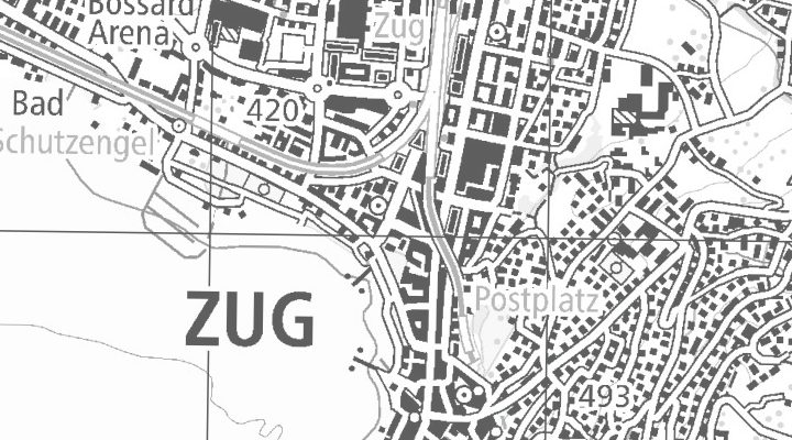 Kartenausschnitt: Bundesplatz 11, 6300 Zug