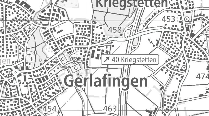 Kartenausschnitt: Bolacker 3, Obergerlafingen, 4563 Gerlafingen