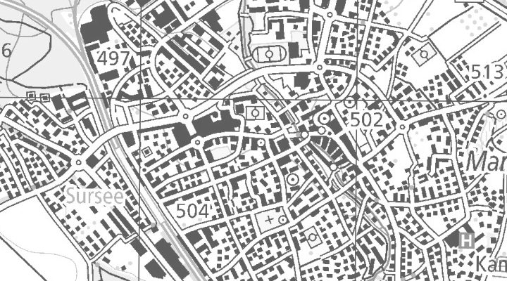 Kartenausschnitt: Bahnhofstrasse 15, 6210 Sursee