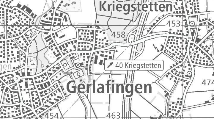 Kartenausschnitt: Bolacker 5, 4563 Gerlafingen