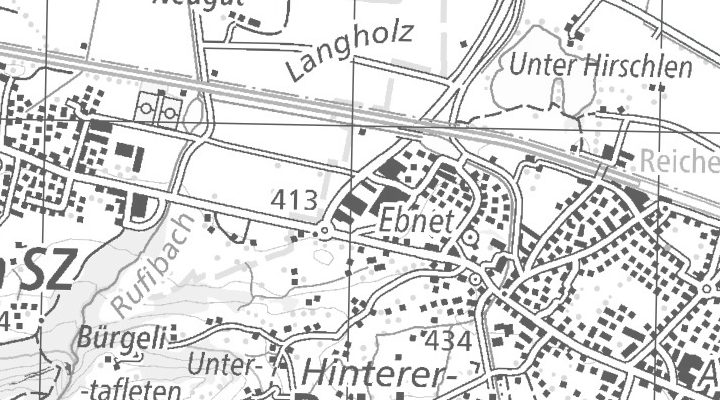 Kartenausschnitt: Gewerbestrasse 4, 8864 Reichenburg