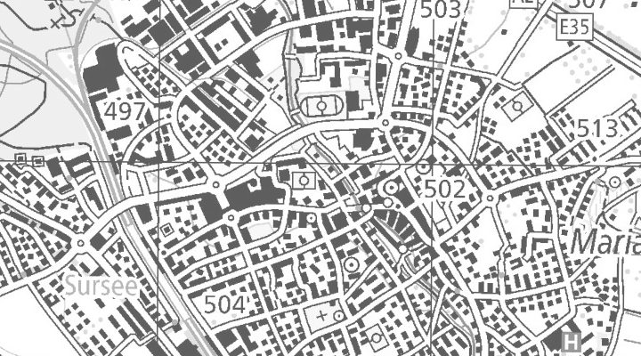Kartenausschnitt: 6210 Sursee