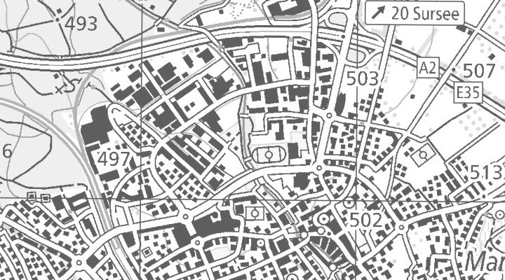 Kartenausschnitt: 6210 Kanton Luzern