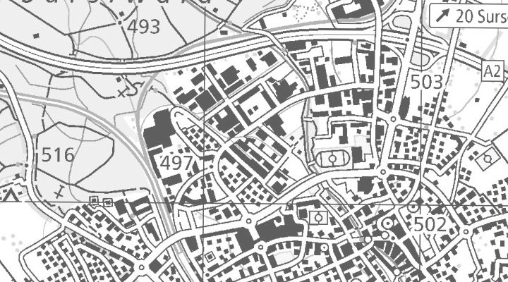 Kartenausschnitt: Obstfeldstrasse 1, 6210 Sursee