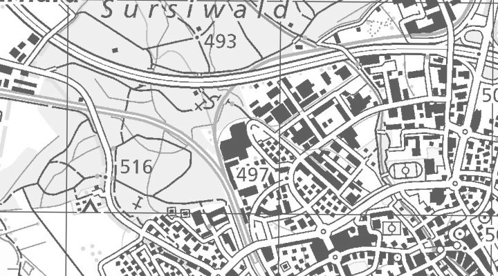 Kartenausschnitt: Haldenmattstrasse 3, 6210 Sursee