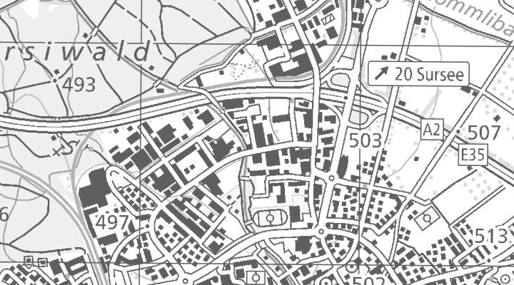 Kartenausschnitt: Infanteriestrasse 2, 6210 Sursee