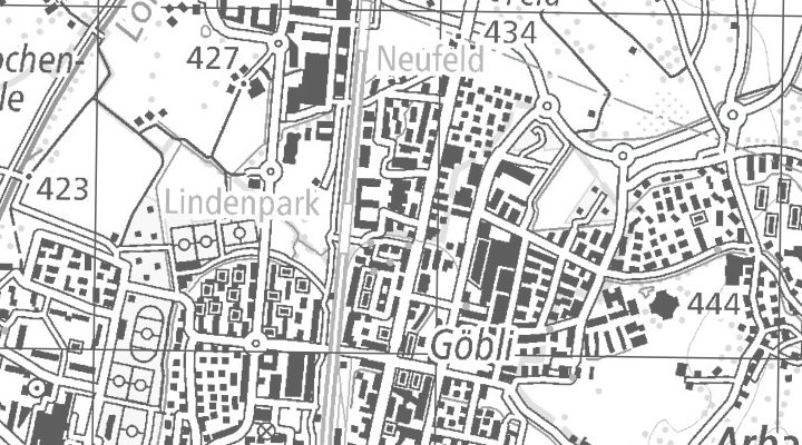Kartenausschnitt: Zugerstrasse 76A, 6340 Baar