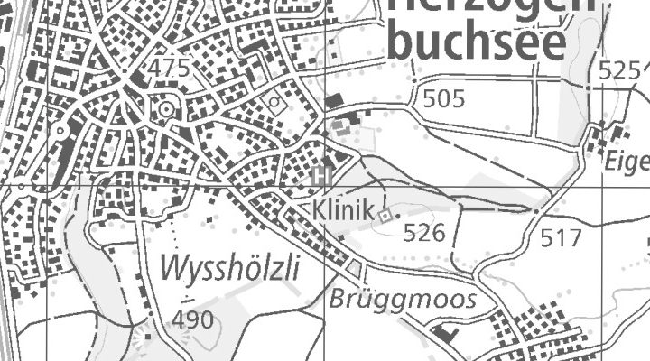Kartenausschnitt: Waldrandweg 19, 3360 Herzogenbuchsee