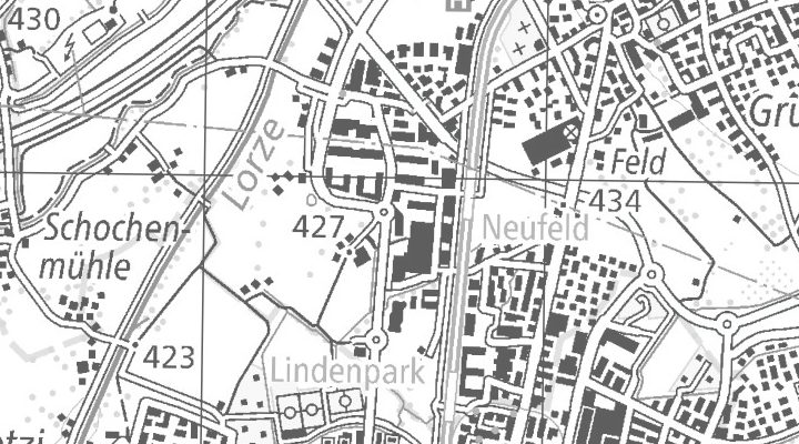 Kartenausschnitt: Oberneuhofstrasse 12, 6340 Baar