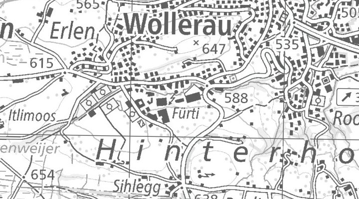 Kartenausschnitt: Fürtistrasse 11, 8832 Wollerau