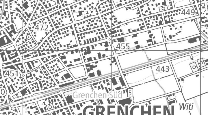 Kartenausschnitt: Lebernstrasse 63, 2540 Grenchen