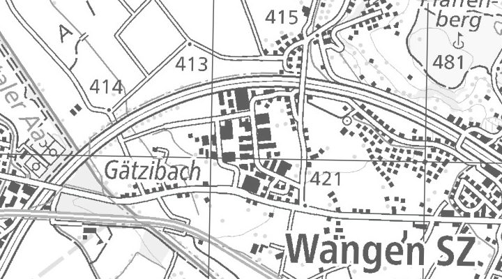 Kartenausschnitt: Leuholz 19, 8855 Wangen SZ