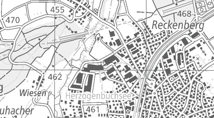 Kartenausschnitt: Byfangstrasse 7, 3360 Herzogenbuchsee